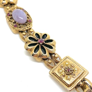 Rare Ornate Fancy and Very Interesting 1950&#39;s Bracelet