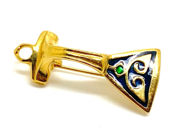 British Museum Anglo Saxon Sutton Hoo Exhibition Broo… - Gem