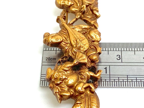 Alva Museum Replica Brooch Asian Musician Trio - Signed - Etsy
