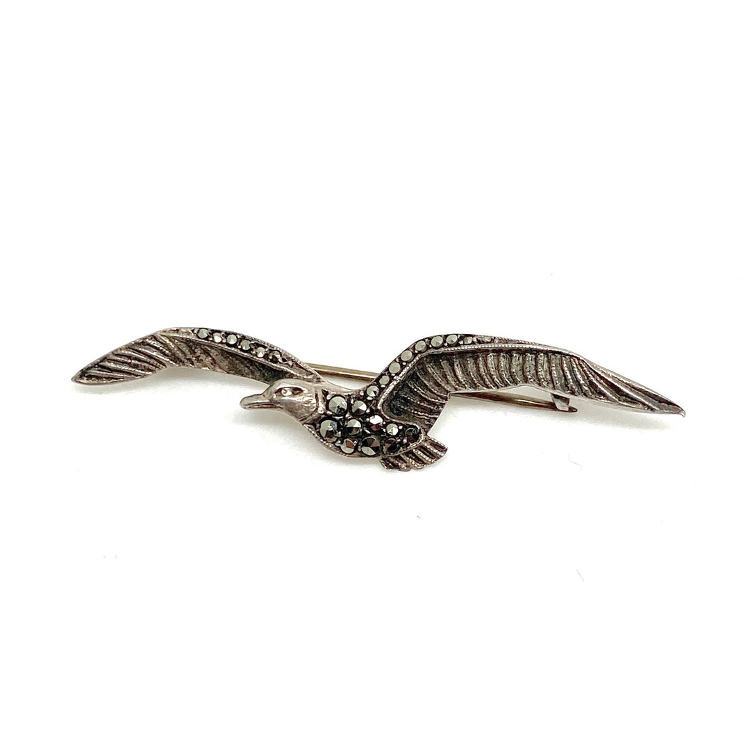 Gemondo Argento Sterling 0.7ct Onice, Spinello E Marcasite Art