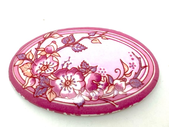 Broche émaillée Signée Michaela Frey - Belle Pièce D'occasion