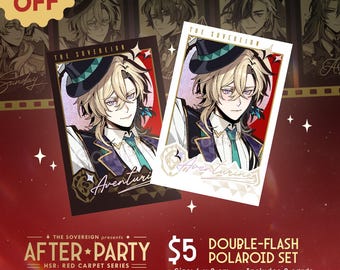 Honkai Star Rail Hologram Polaroid Set | HSR After Party