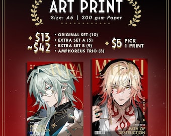 Honkai Star Rail A6 Art Print - HSR Red Carpet