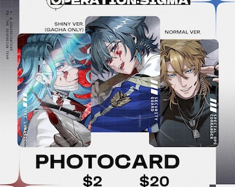 Operation: Sigma - Genshin Impact Photocard