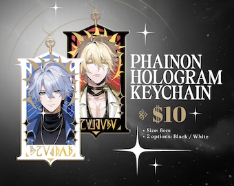 Honkai Star Rail Phainon DARK&LIGHT | Hologram Keychain