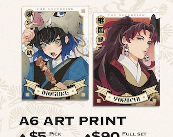 Demon Slayer A6 PRINT - Taishou Chronicle