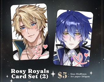 Genshin Impact - VARKA + FLINS PHOTOCARDS