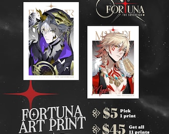 Honkai Star Rail A6 Art Print - HSR Fortuna