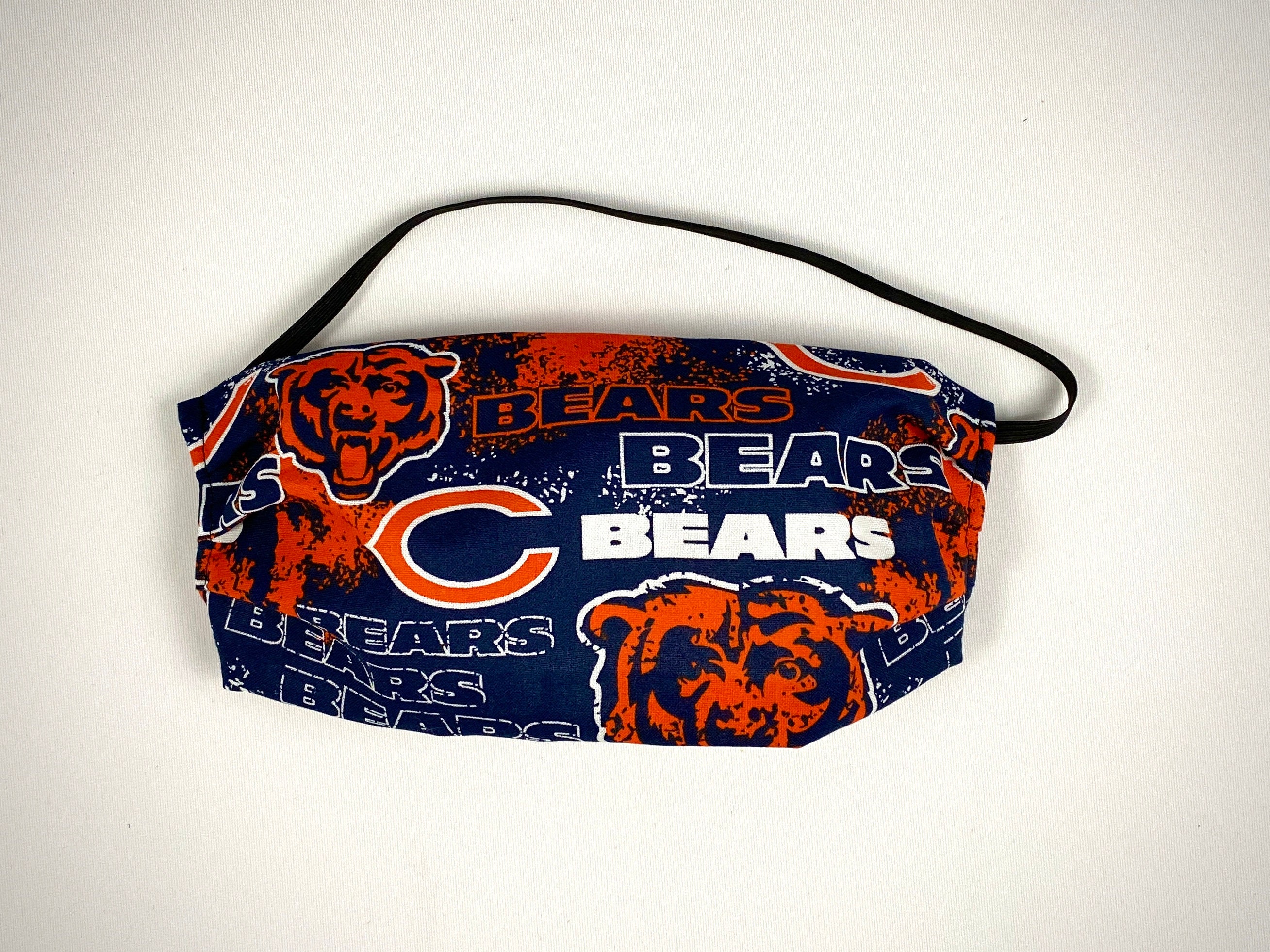 Chicago Bears 2 Print Face Mask Washable Face Mask Reusable Etsy