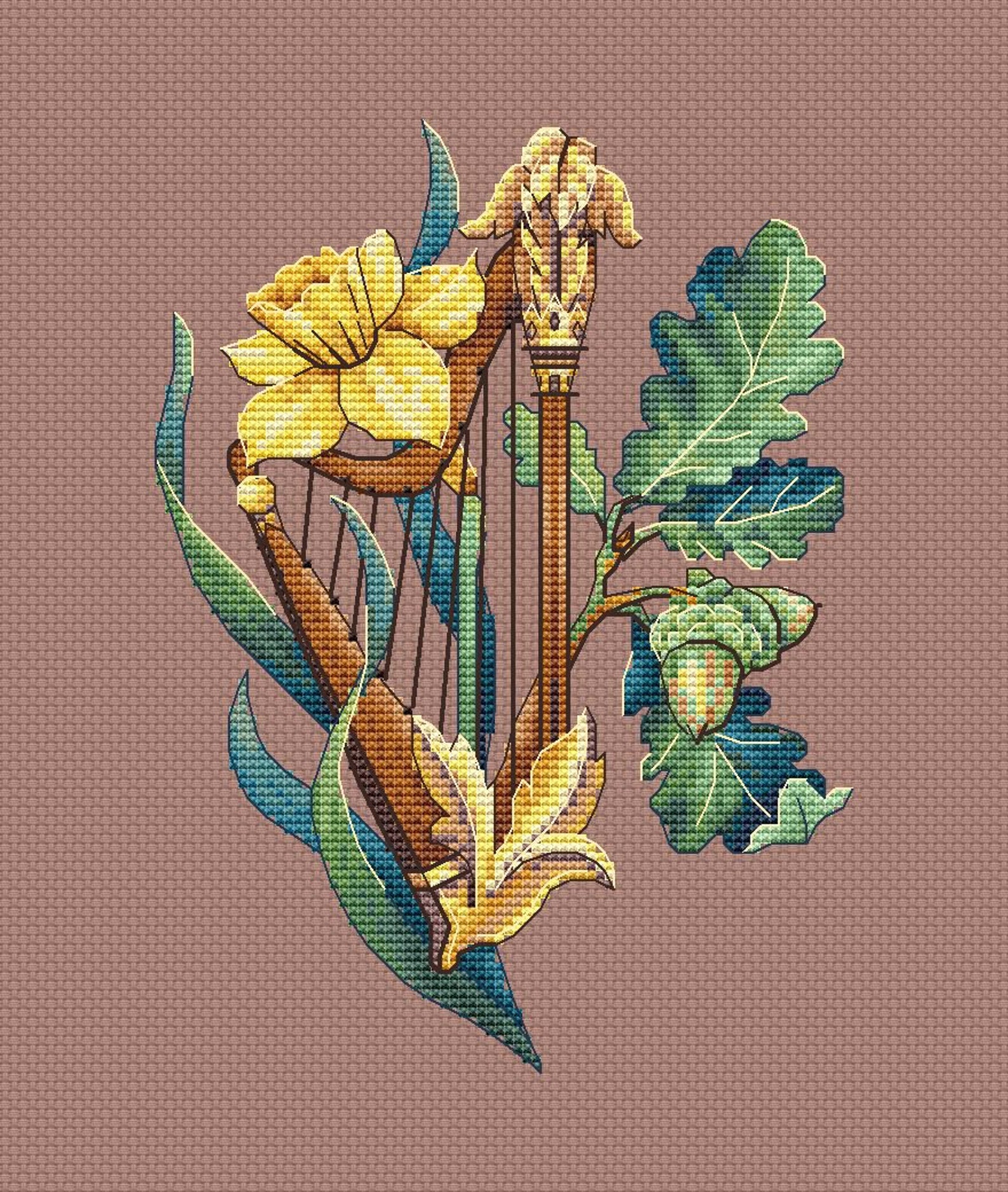 WALES Cross stitch pattern Instant download PDF Celtic Etsy