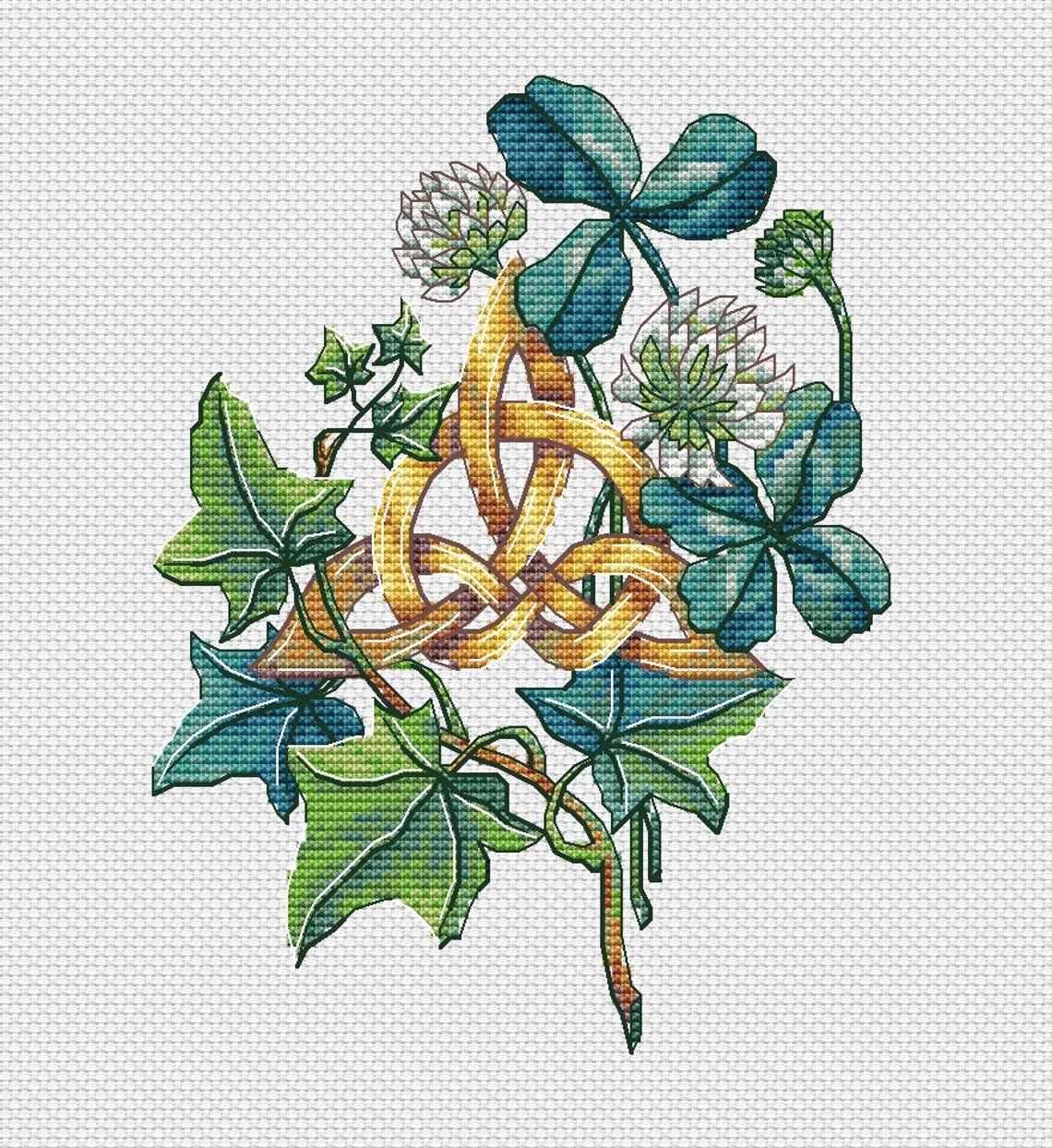 IRISH FORTUNE Cross stitch pattern Instant download PDF Etsy