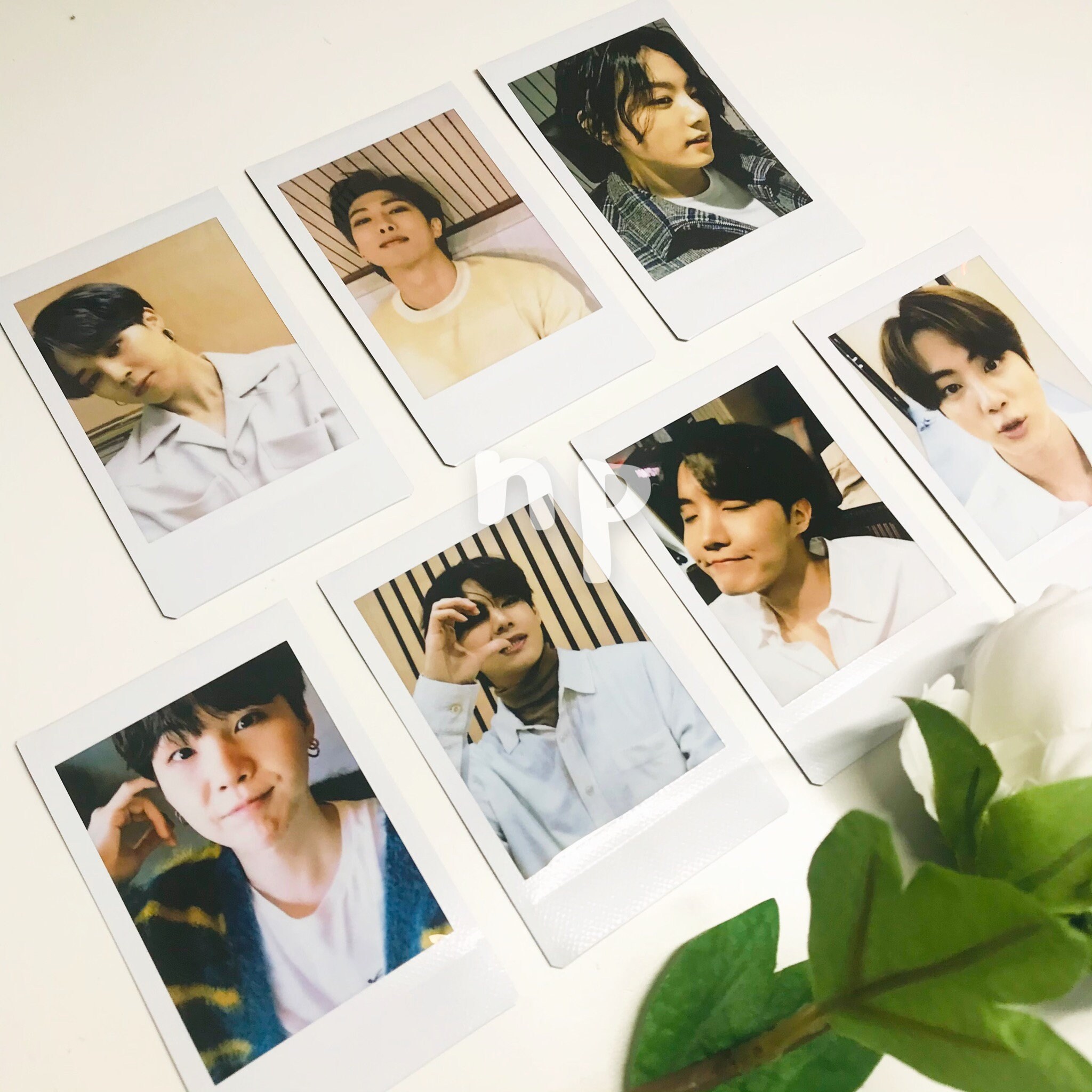 BTS Life Goes On Video Call Polaroid REAL Fujifilm Instax