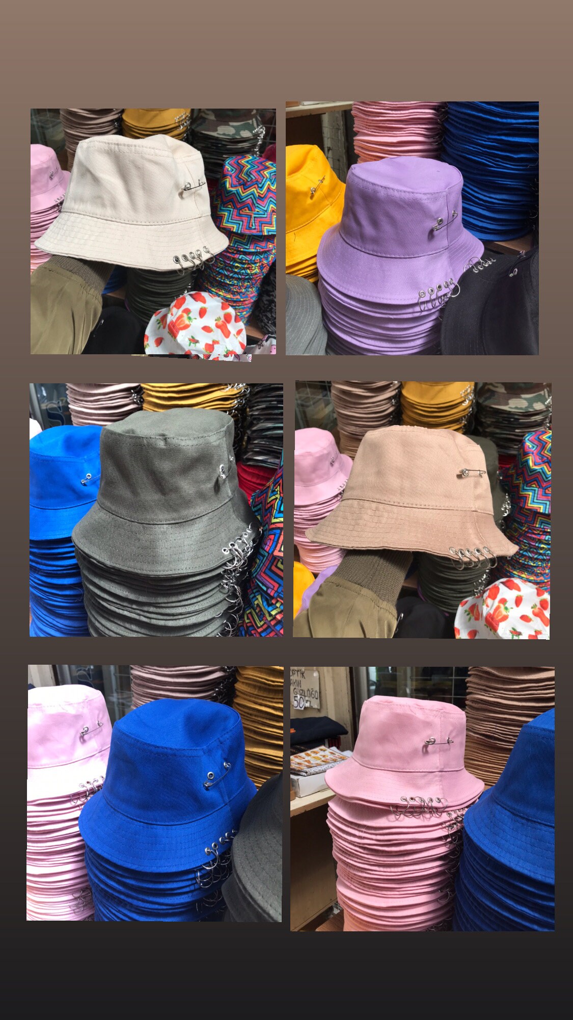 Hcclijo Female Fisherman Hat Knitted Hat Korean Style Travel