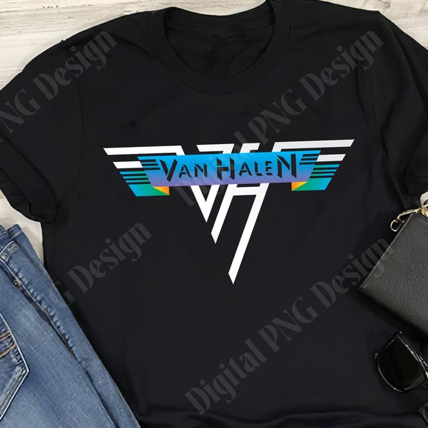 VAN HALEN png, Rock and roll band music png, digital download, clipart, sublimation designs download, instant download