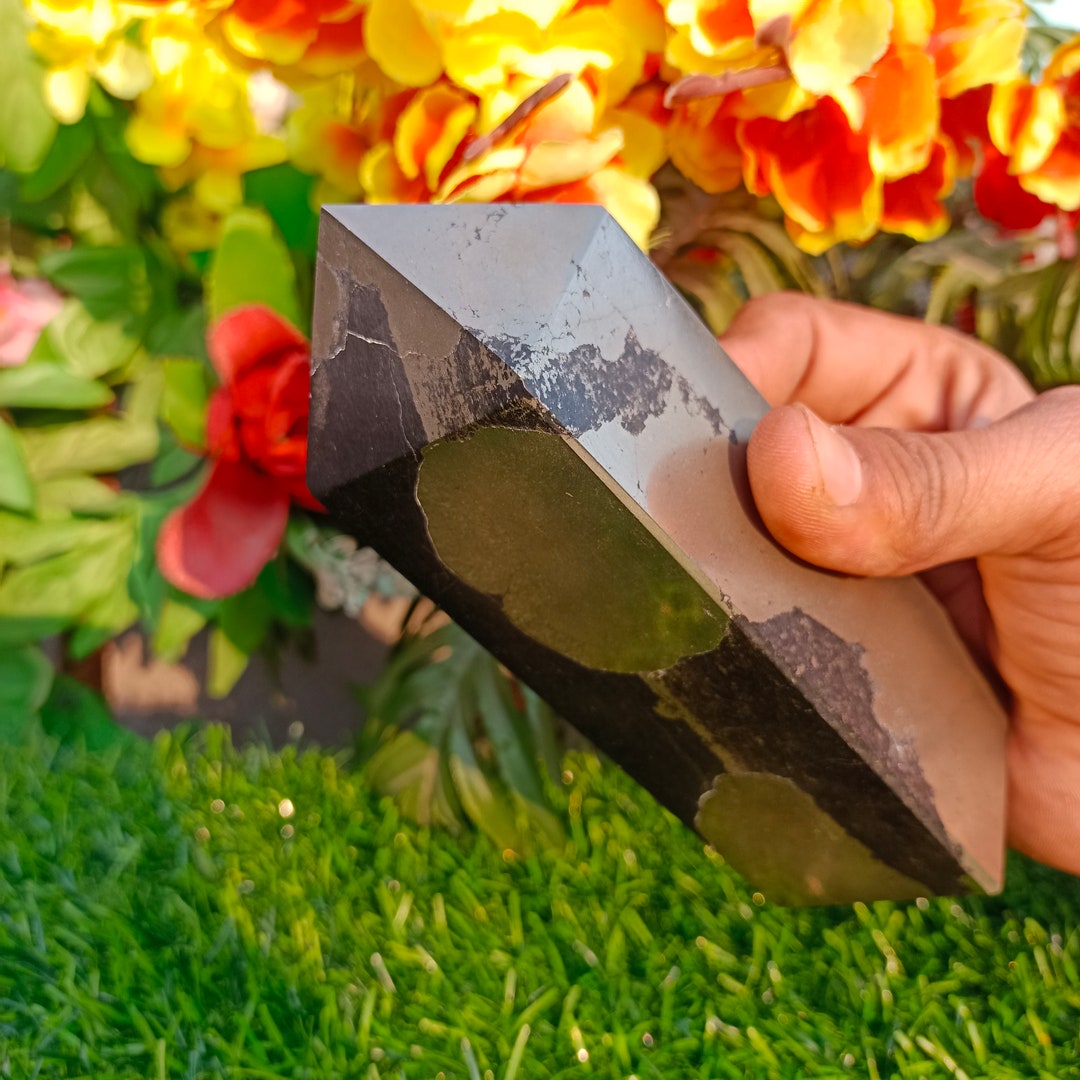 Natural 150mm Golden Apache Gold Stone Healing Metaphysical Etsy