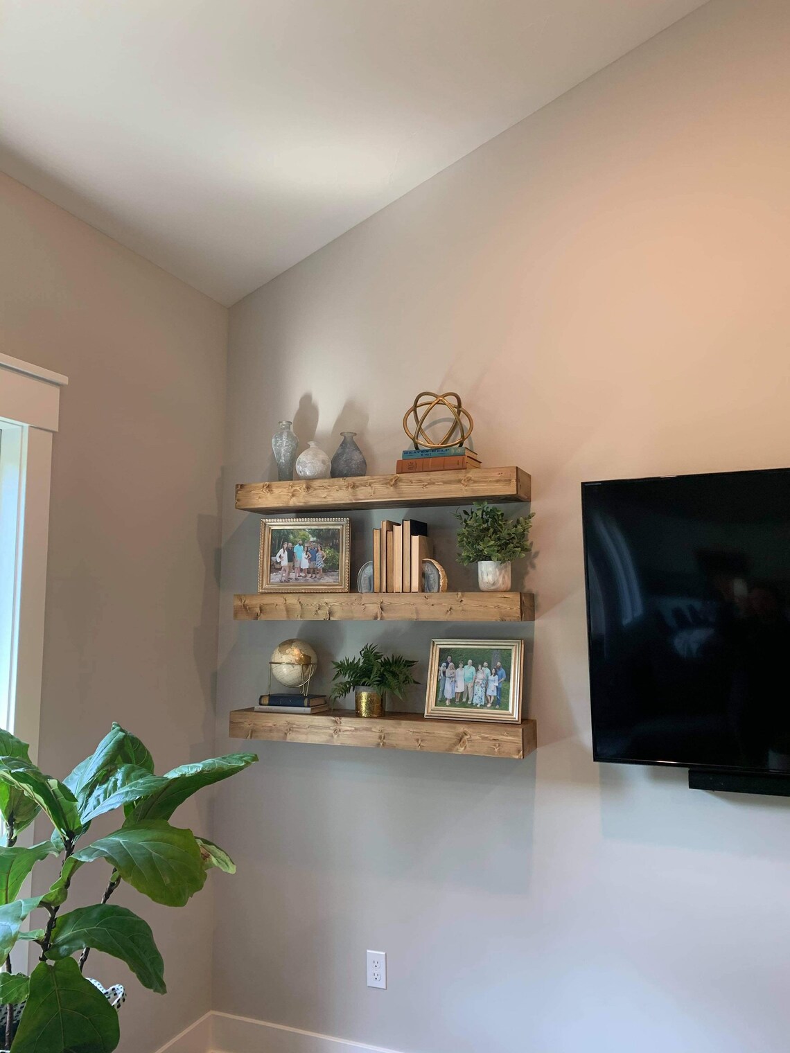 12 Deep Floating Shelves Etsy