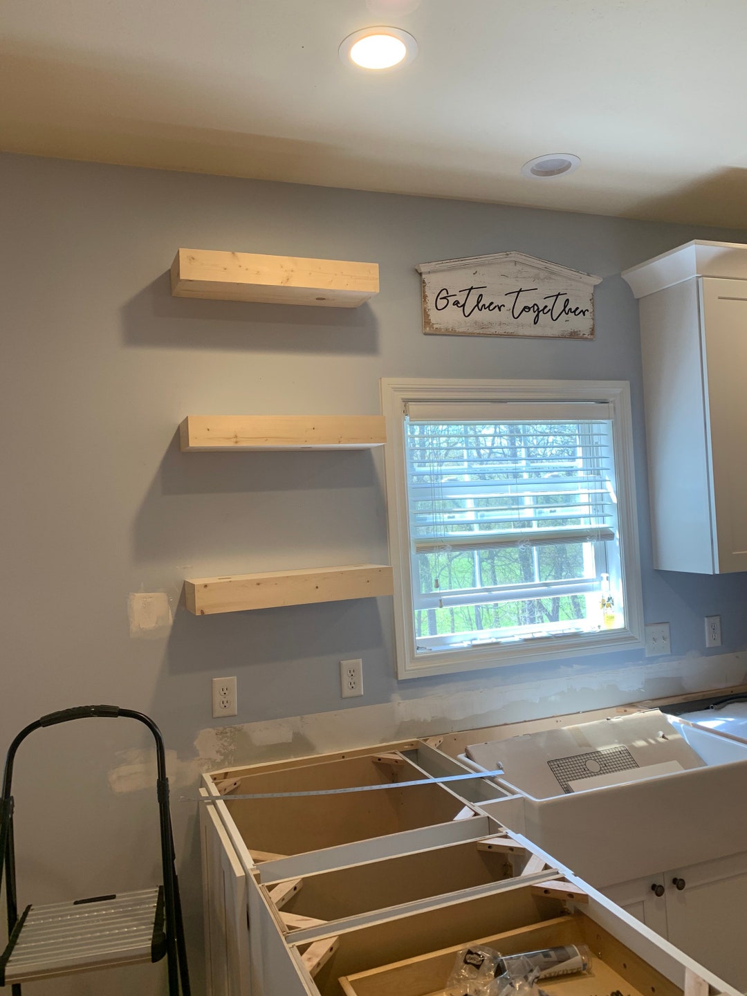 10 Unfinished Floating Shelves Etsy