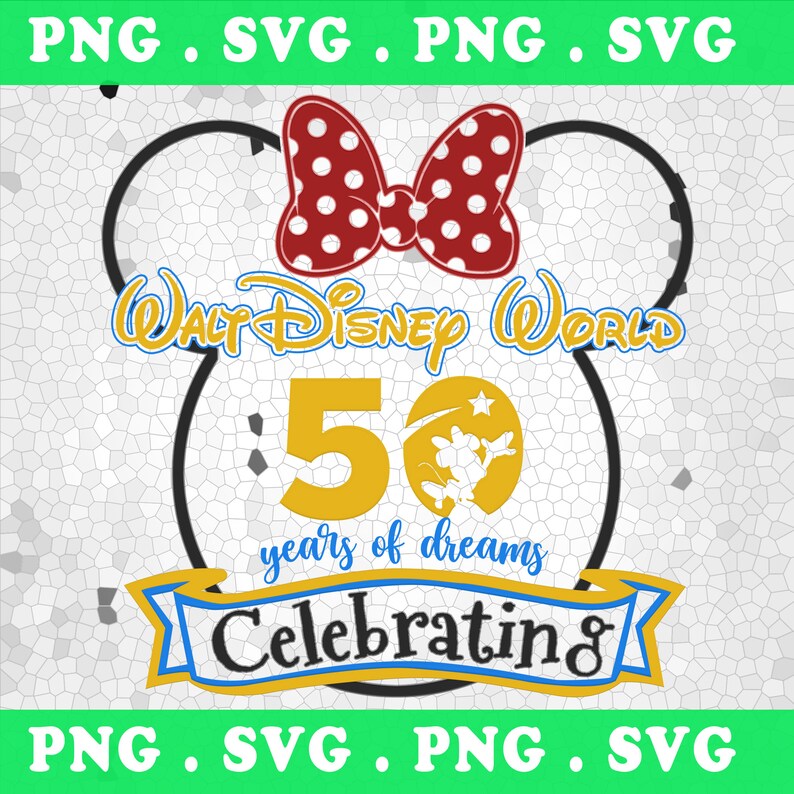 Free Free 137 Walt Disney World 50Th Anniversary Svg SVG PNG EPS DXF File