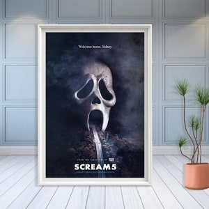 2022 Movie Promo For Scream Also Known As Scream 5 poster Home | Etsy