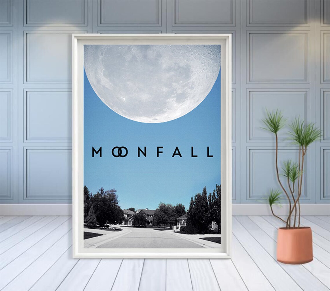 Moonfall Movie 2022 poster Home Decor Silk Photo Prints | Etsy