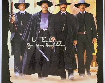 Val Kilmer Signed Tombstone 11x17 Movie Poster Certification HOLOGRAM Doc Holliday I’m Your Huckleberry