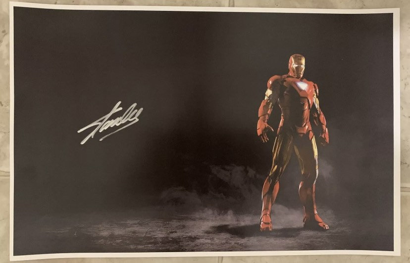 その他 2013 Iron Man 3 sketch Stan Lee signed s-l400.jpg