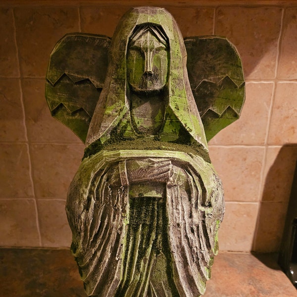 Zelda inspired XL Goddess Statue 17" Tall made to order