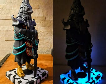 11" Zant Twilight Princess inspired Statue MADE TO order