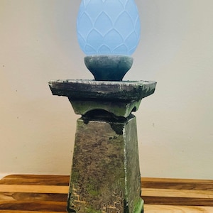 Zelda Tears of the Kingdom inspired 11” Brightbloom seed lamp with LED light! Handpainted made to order