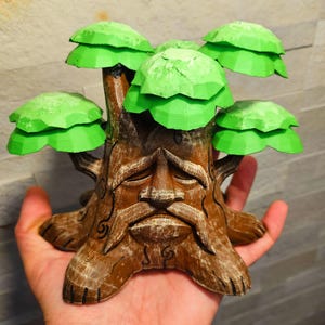 Echoes of Wisdom Great DEKU tree Chibi inspired statue Made To Order