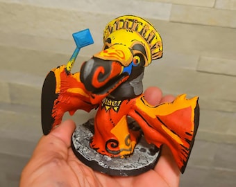 Zelda windwaker inspired Wizzrobe statue hand painted made to order