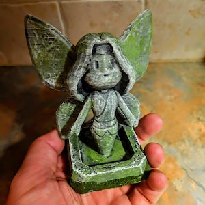 Echoes Of Wisdom inspired mini Fairy fountain Statue Made To Order