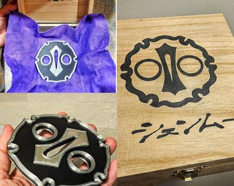 Shenmue Hazuki Handguard with display cloth and box made to order