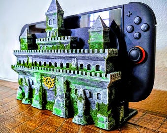 Zelda inspired Hyrule Castle Switch 2 Dock cover Made to order