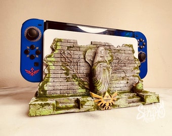 Zelda inspired Switch & S2 Dock cover. fits ORIGINAL or OLED dock Made to order