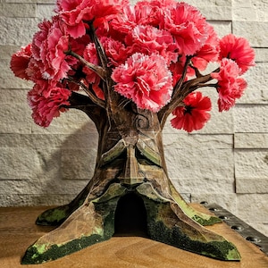 Estatua inspirada en el árbol DEKU de 11 pulgadas hecha a pedido