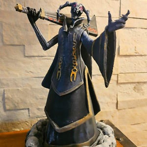ZELDA Twilight Princess Death Sword 9&quot; Statue Made to order