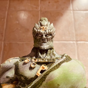 Gerudo king mini statue bust Tears of the Kingdom inspired