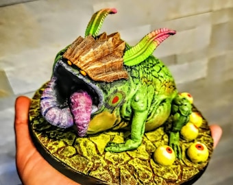 Twilight Princess inspired Deku Toad Statue made to order