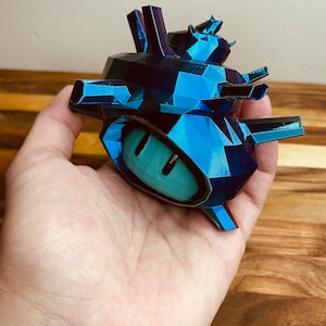 Splatoon inspired Super Sea Snail replica statue. Made to order