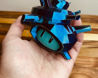 Splatoon inspired Super Sea Snail replica statue. Made to order
