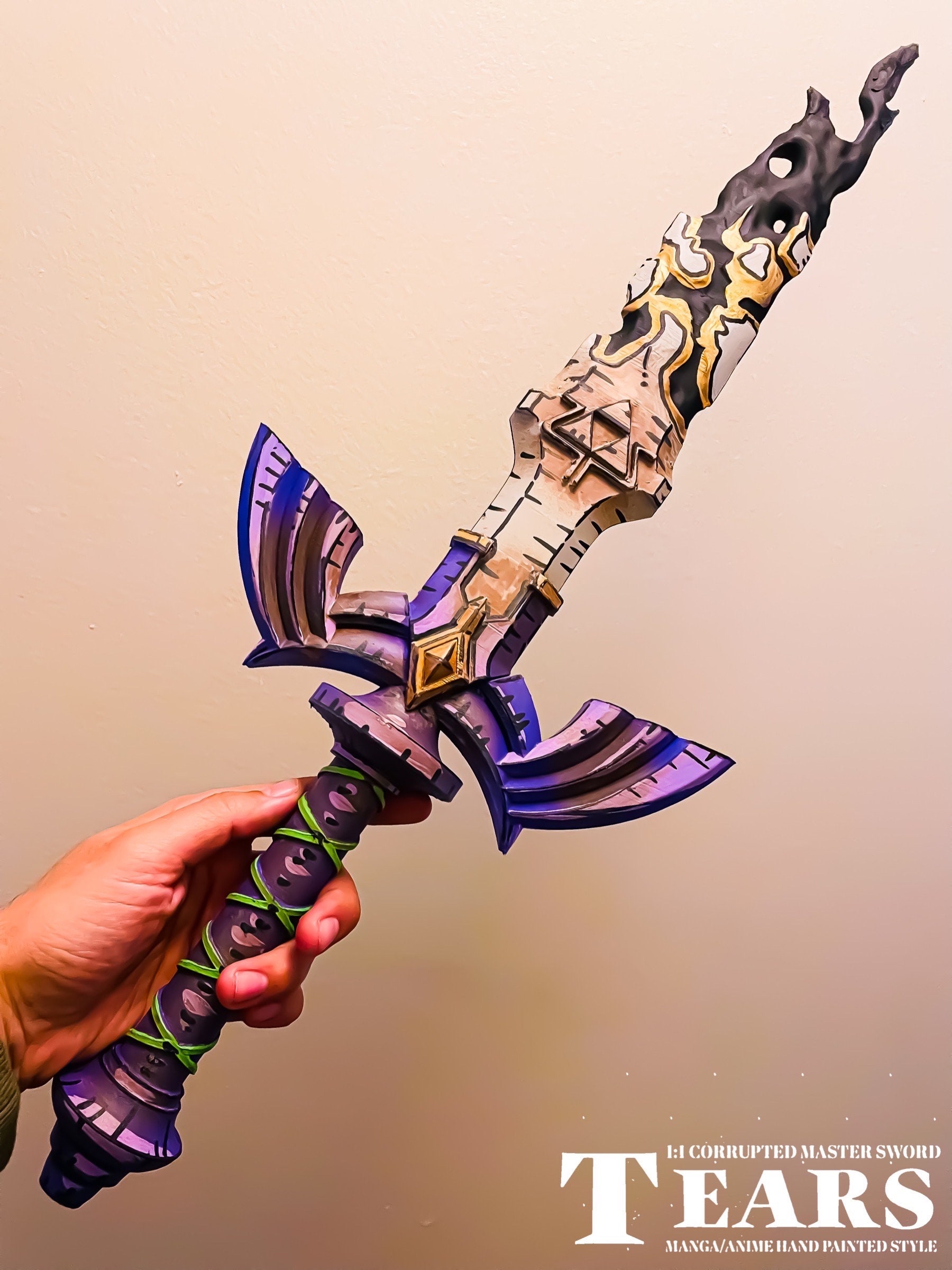 Self] I made a Master Sword from Breath of the Wild for a comission and I  think it turned out great! : r/cosplay