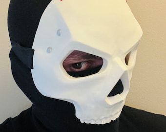 Masque crâne MW2 WARZONE 2.0 GHOST (finition au choix) fabriqué sur commande