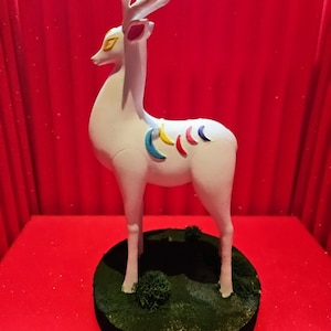 Sky Children of the light inspired nine colored Deer statue