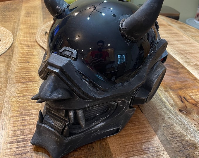 Halo Yokai Wearable Cosplay Helmet Etsy