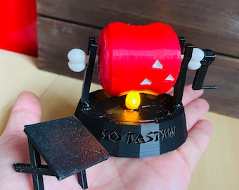 Monster Hunter "So Tasty" mini-BBQ-spit LED op bestelling gemaakt