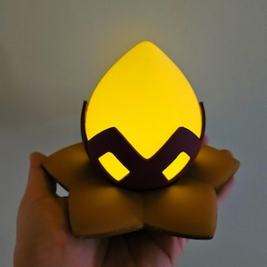 Zelda Echoes of Wisdom inspired GERUDO LED lamp made to order