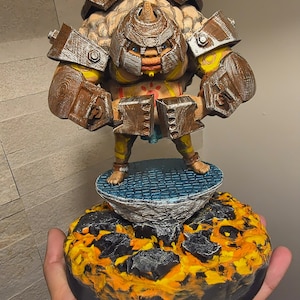 Twilight Princess inspired Goron Dangoro statue Made to order