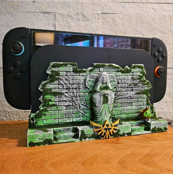 ゼルダにインスパイアされたSwitch & S2 Dockカバー。オリジナルまたは