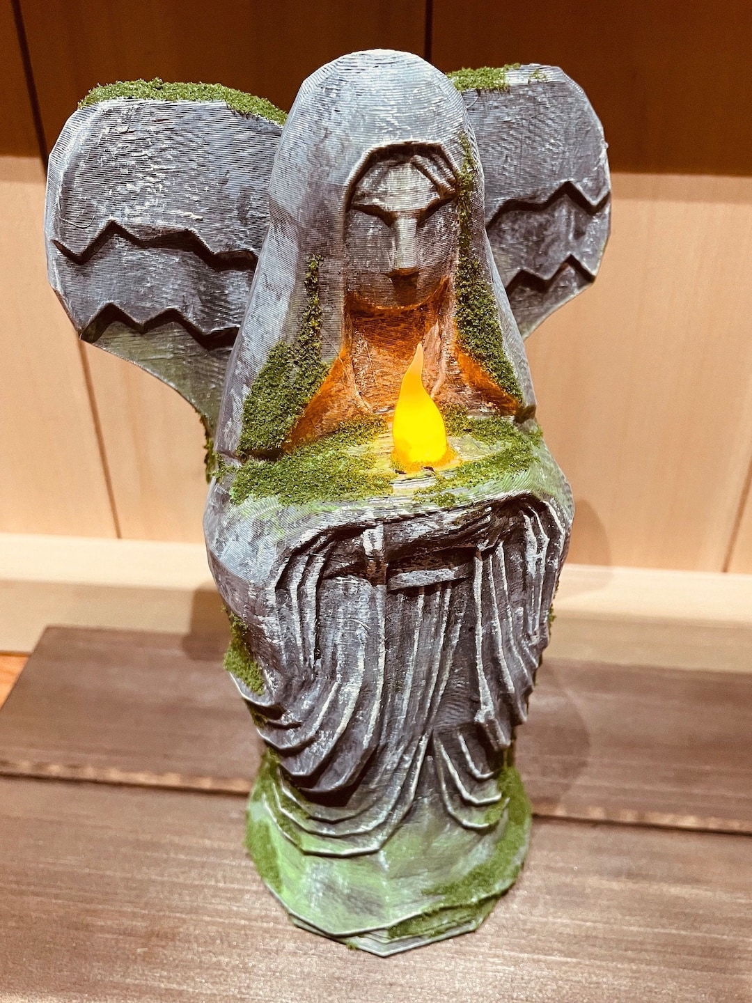 Zelda Inspired Goddess Statue With LED Light Handpainted Etsy